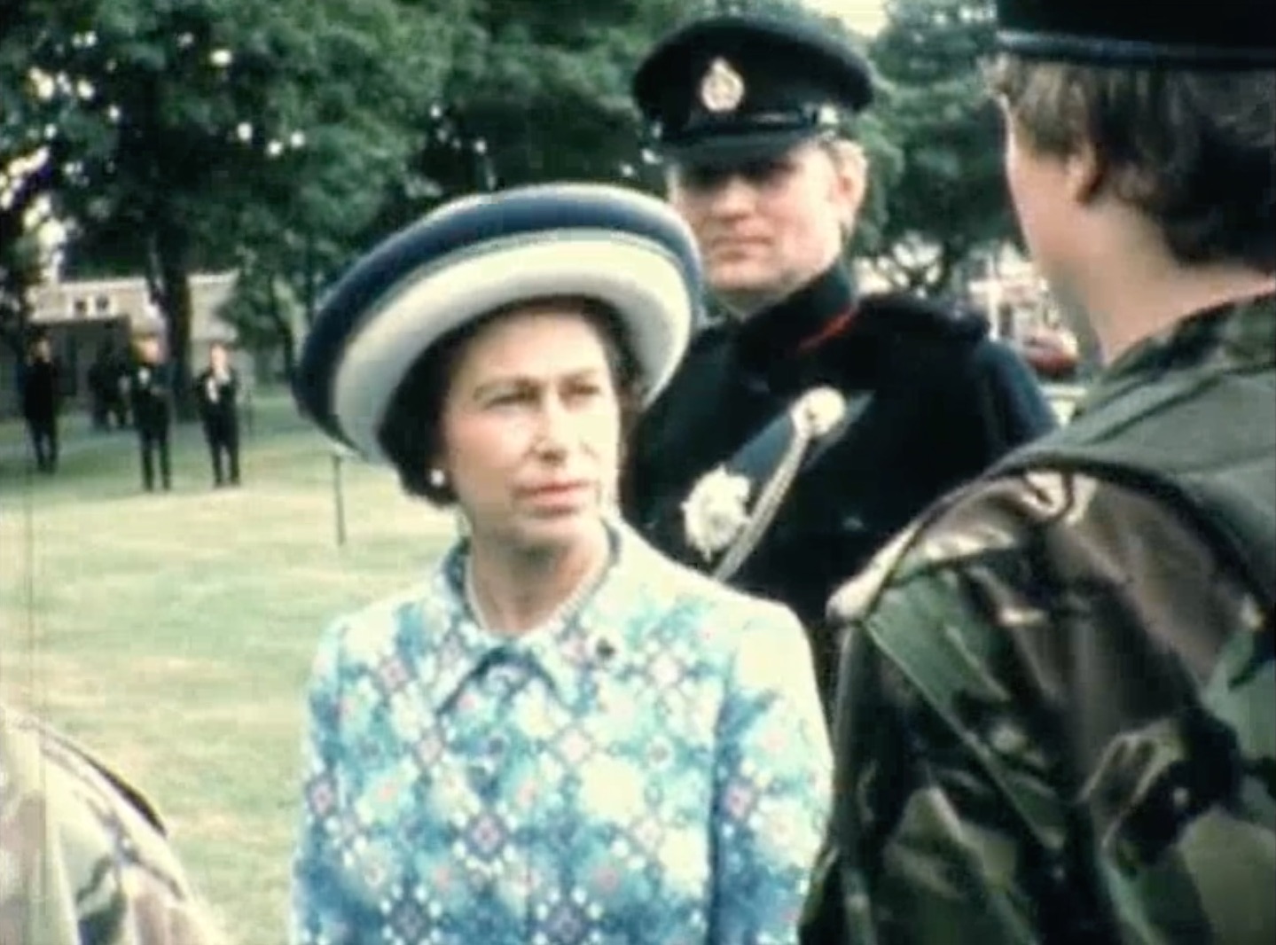 HRMQUEEN ELIZABETH II VISIT TO DOVER in 19777